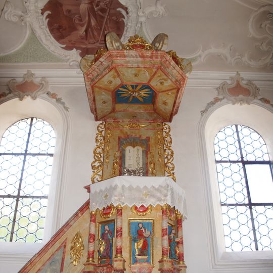 Pulpit of Mariä Himmelfahrt