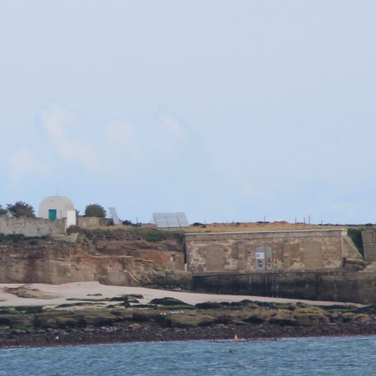 Garden Walls And Explosives Store To South Of Lighthouse And Building
