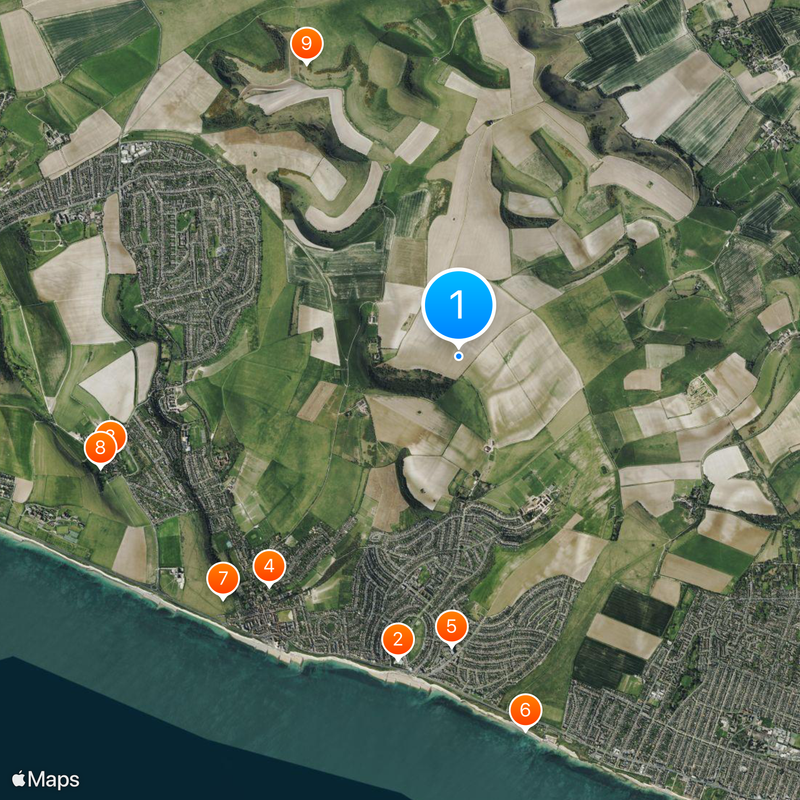 Brighton Kemptown Map