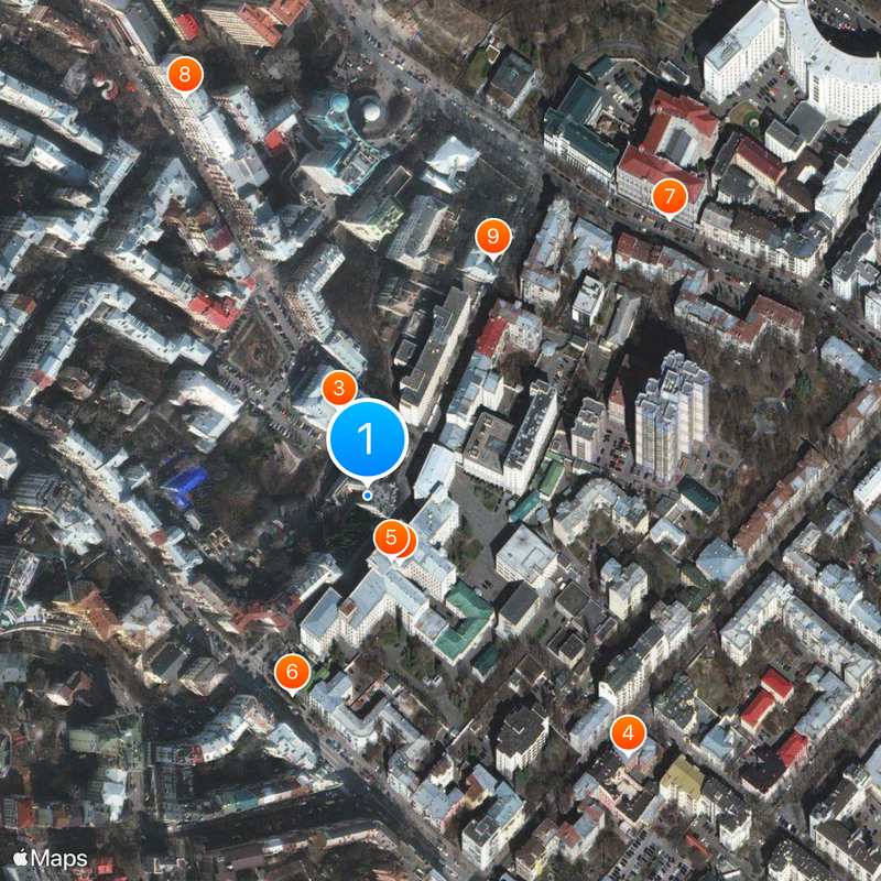 House with Chimaeras Map