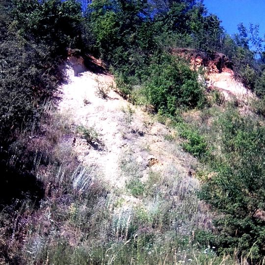 Outcrop Poltava sands tier