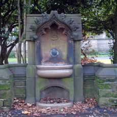 Wall, Entrances And Drinking Fountain To Church Of St Matthew And James