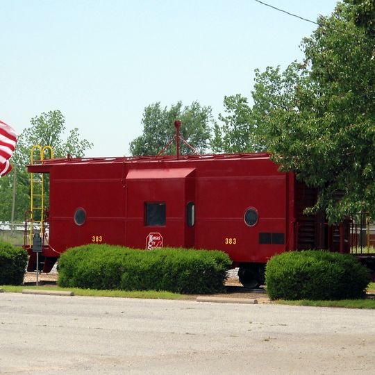 Kansas City Southern Railway Caboose No. 383