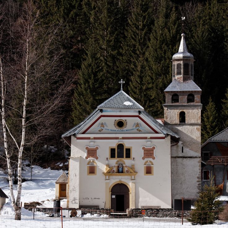 Église Notre Dame de la Gorge, près des Contamines-Montjoie