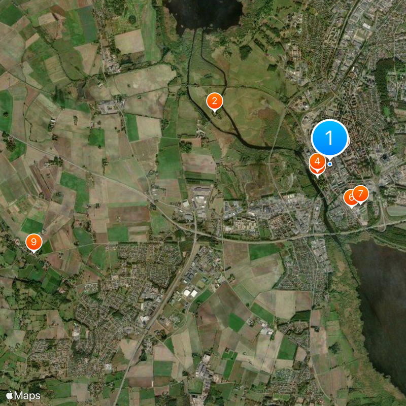 Kristianstad Map
