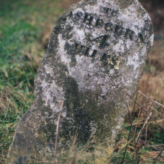 Milestone, N of The Green Hall