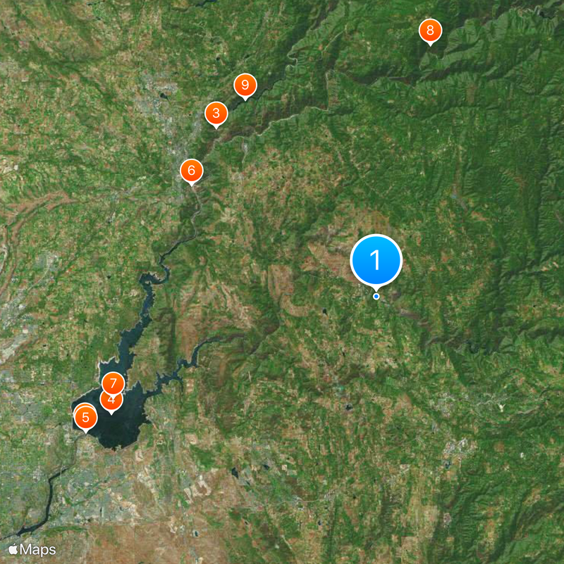 Coloma Map