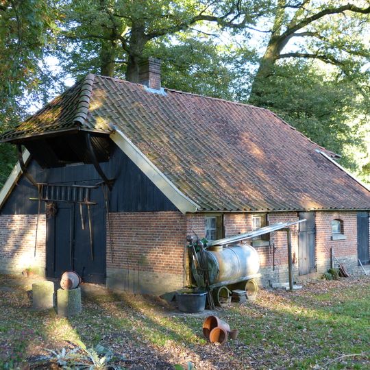 Wegdam: boerderij met schuur
