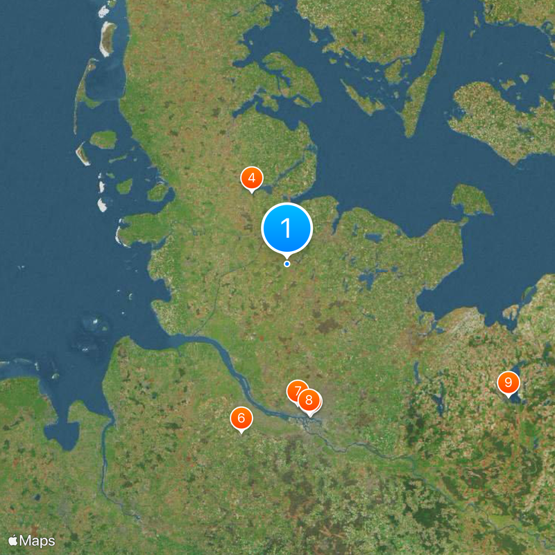 Schleswig-Holstein Map