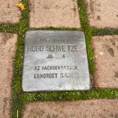 Stolperstein dedicated to Hugo Schweitzer