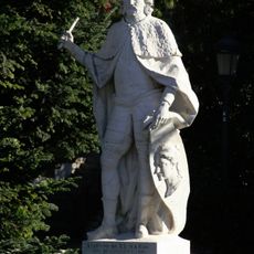 Statue of Alfonso X of Castile in Sabatini Gardens