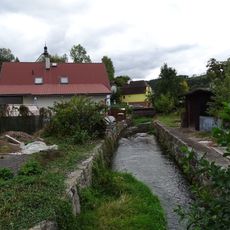 Jizera millrace in Semily