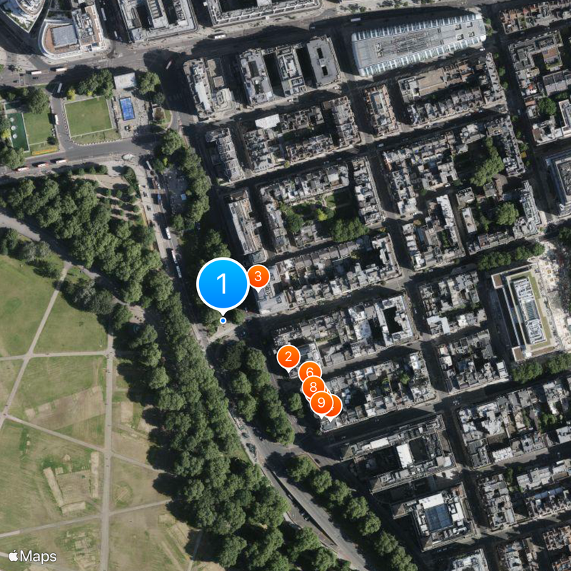 Animals in War Memorial Kaart