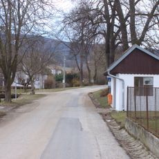 Most přes Chlumecký potok v Chlumu u čp. 28