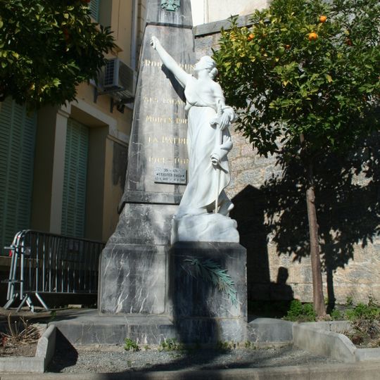 Roquebrun war memorial