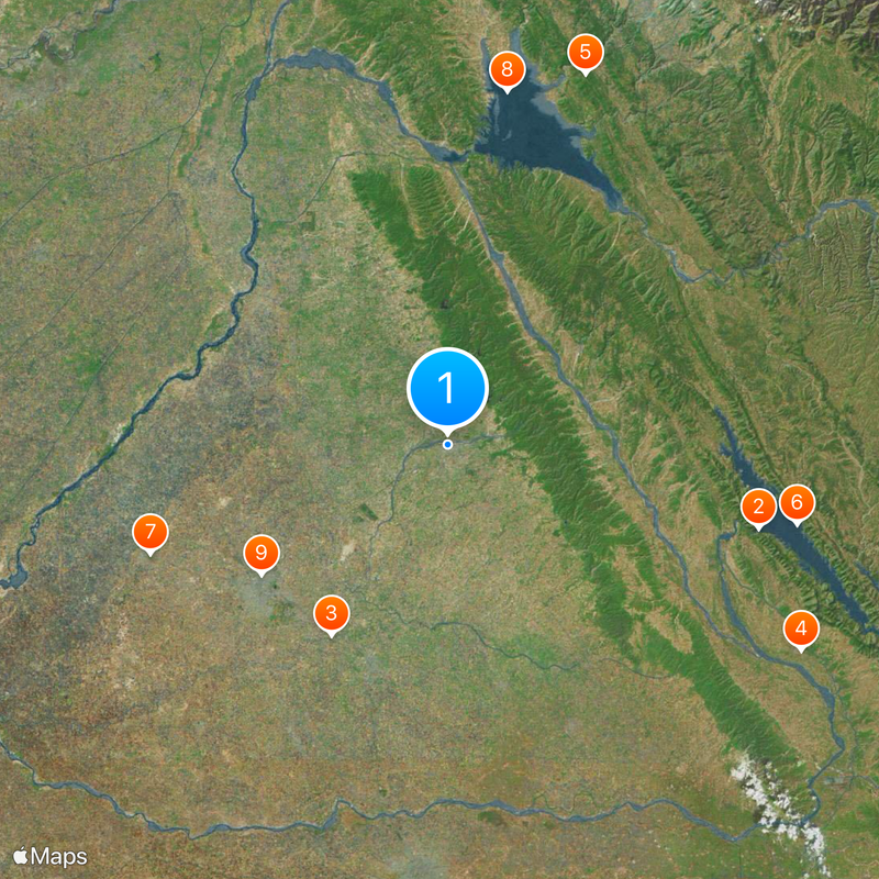 Hoshiarpur Map