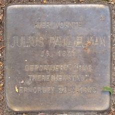 Stolperstein en memoria de Julius Paul Elkan