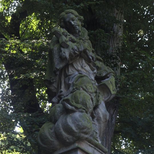 Statue of John of Nepomuk in Klášter Hradiště nad Jizerou