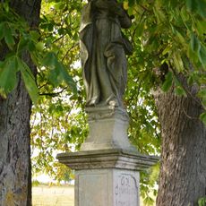 Sculpture of Saint Joseph and Baby Jesus in Mnichov