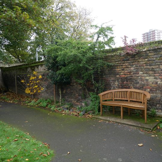 Walls Surrounding Churchyard Of St Mary's Church