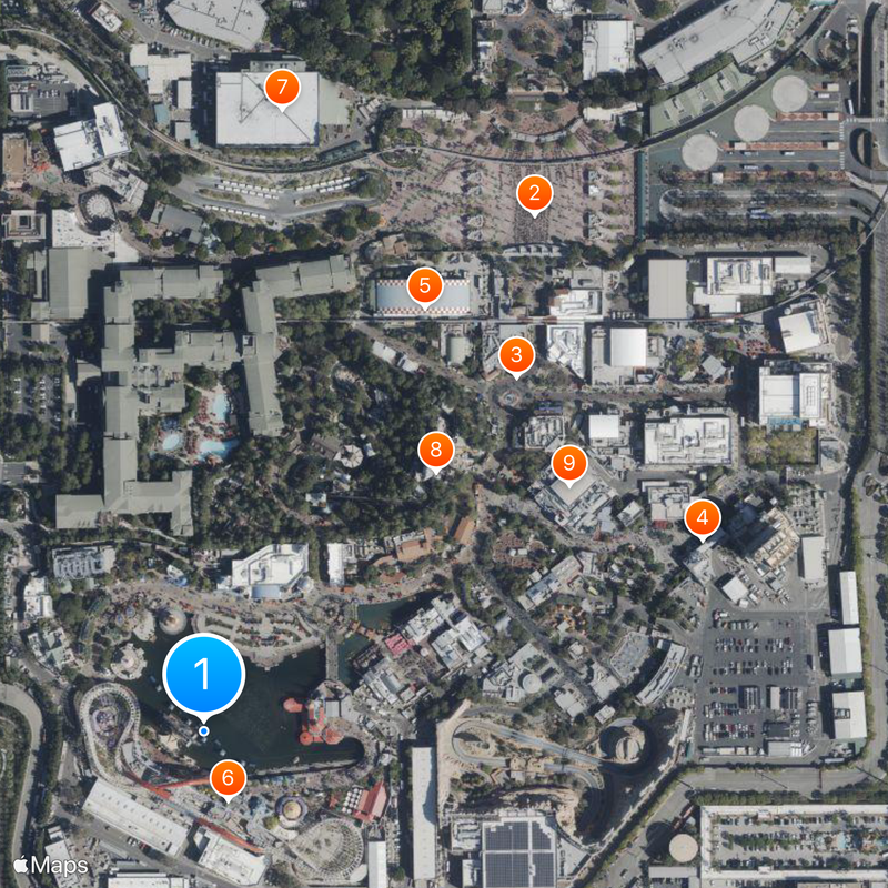 Pixar Pal-A-Round Kaart