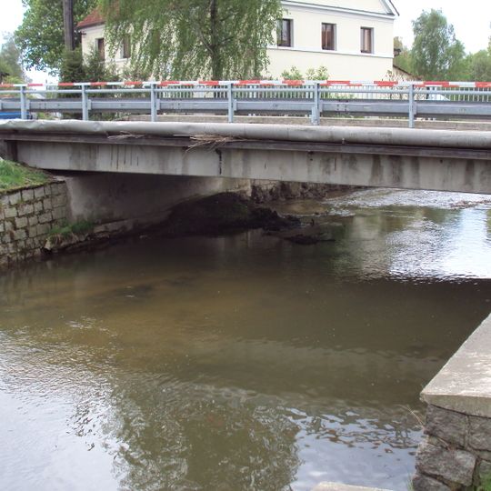 Bridge of road III/27011 over the Panensk potok in Brniště