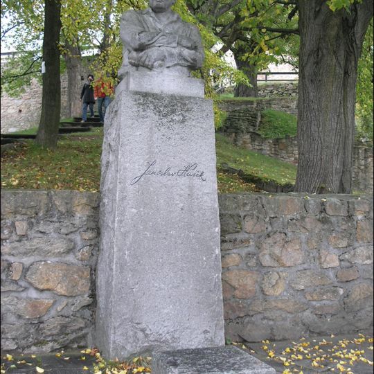 Pomník Jaroslava Haška v Lipnici nad Sázavou
