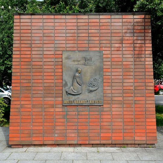 Willy Brandt Monument in Warsaw
