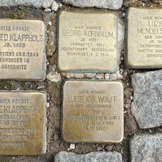 Stolperstein en memoria de Georg  Kornblum