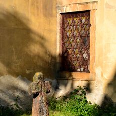 Penitence cross nearby the church in Údlice