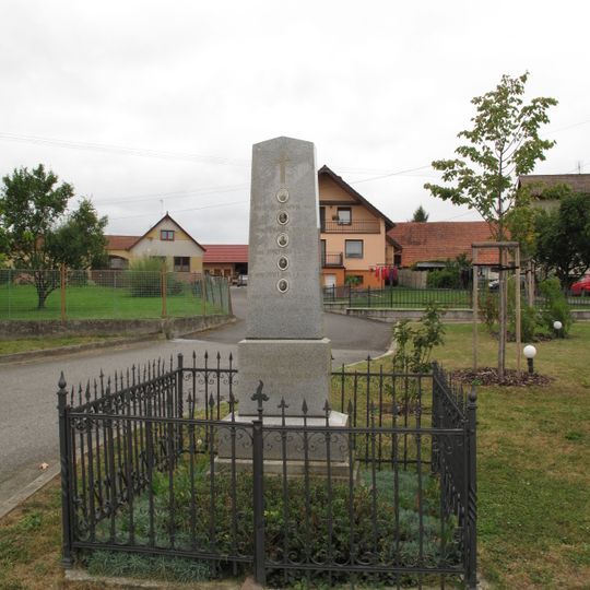 Pomník obětem 1. světové války v Bořeticích