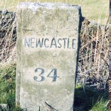 Milestone, Haltwhistle Common; between "Twice Brewed" PH and Greenhead; opp. "Milestone House"