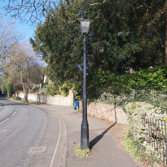 Lamp Post To North Of Castle Hill House