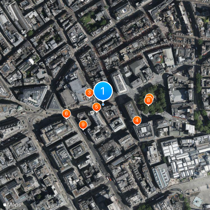 Prince of Wales Theatre Karte