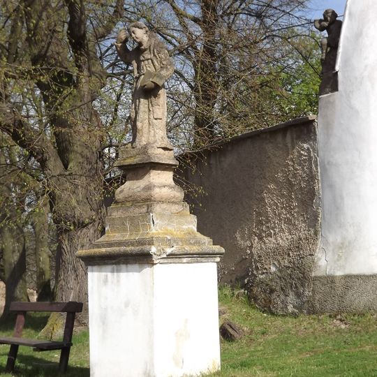 Socha svatého Antonína Paduánského v Pičíně