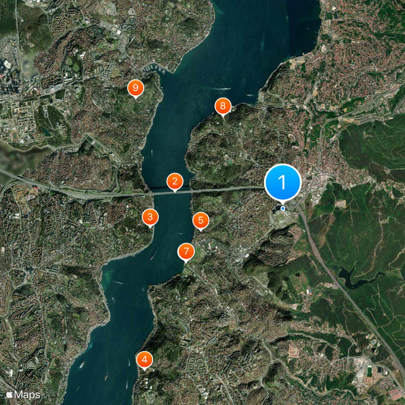 Istanbul Medipol University Map