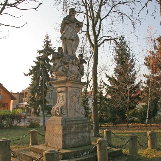 Statue of John of Nepomuk in Sezemice