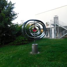 Plastika v ulici Nábřeží v Napajedlech