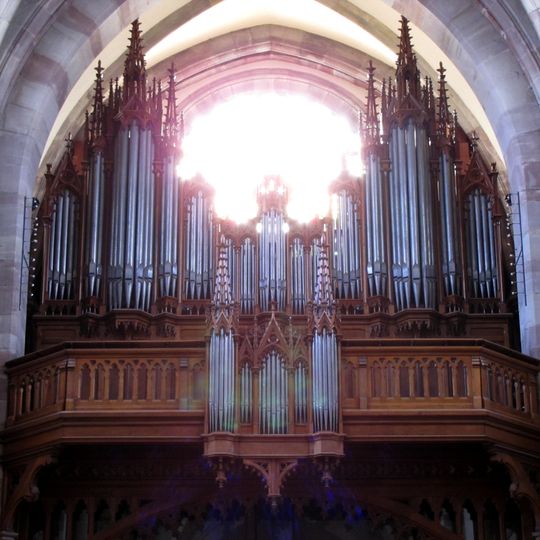 Orgue de tribune de l'église Saints-Pierre-et-Paul d'Obernai