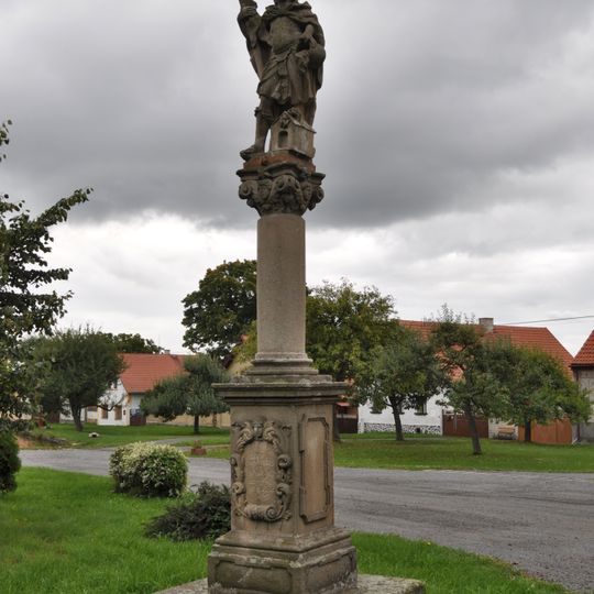 Socha svatého Floriána ve Vysoké Libyni