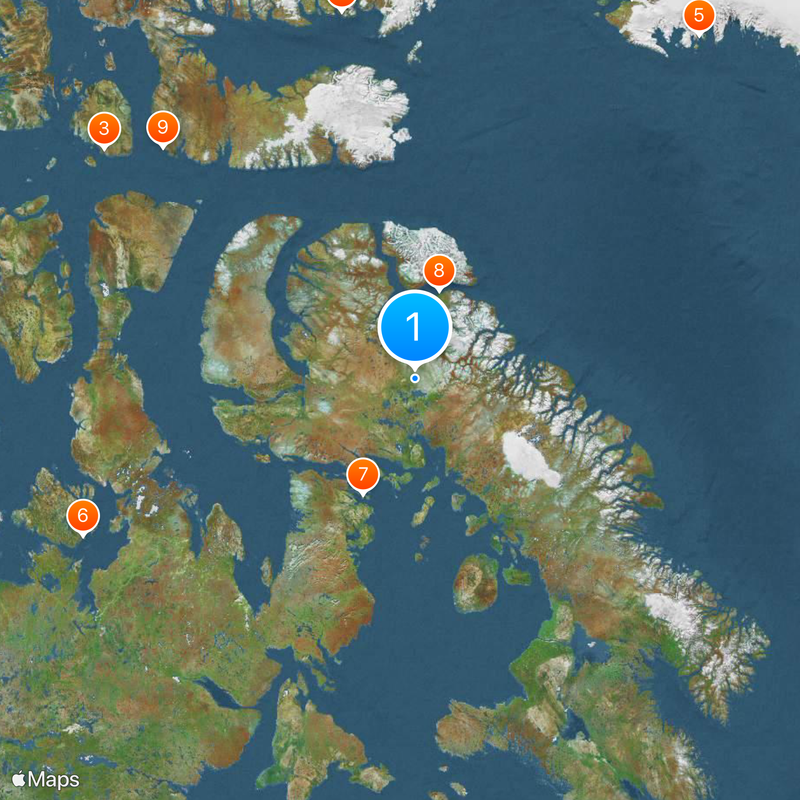 Baffinland Iron Mine Map