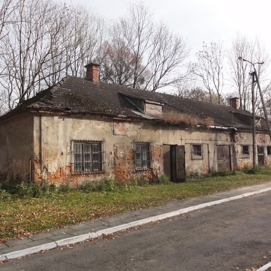 A farm building at the palace in Drogomyśl