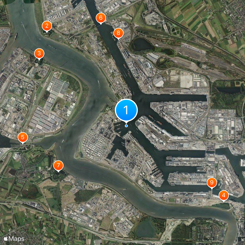 Port of Antwerp Map