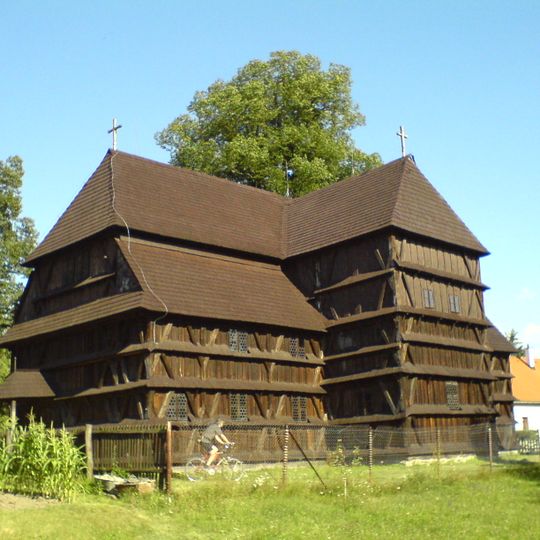 Igrejas de madeira na parte eslovaca da zona dos Cárpatos