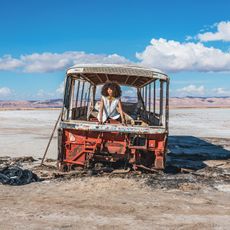 Chott el Djerid’s Abandoned Bus