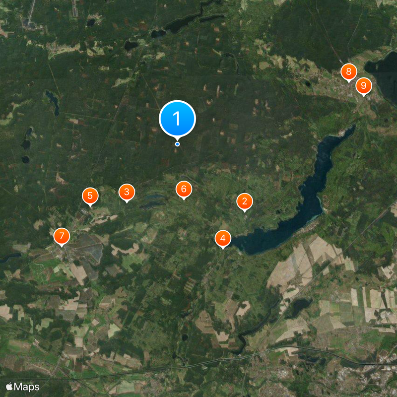 Schorfheide Map