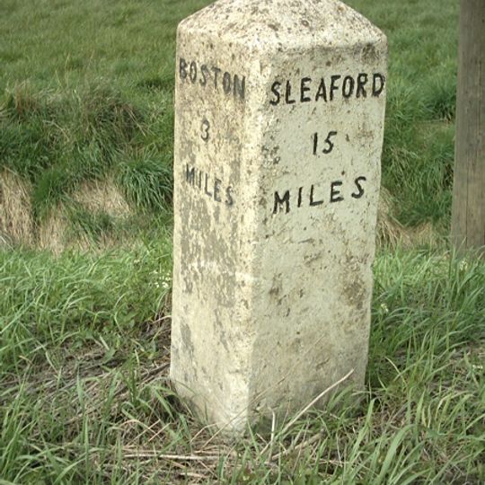 Mile Stone East Of Baker's Bridge