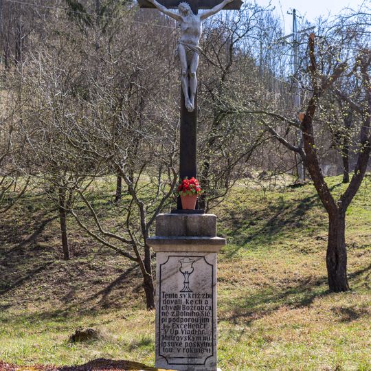 Wayside cross in Dolní Čepí