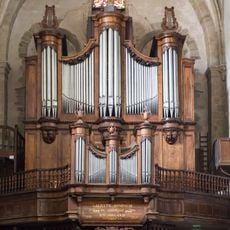 Pipe organ of the Saint-Genès church in Thiers