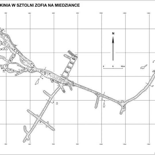 Jaskinia w Sztolni Zofia na Miedziance